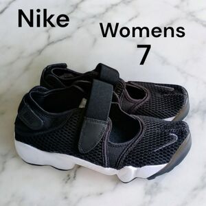 Rare Nike Air Rift Breeze Br Black And White Shoes Women's Size 7
